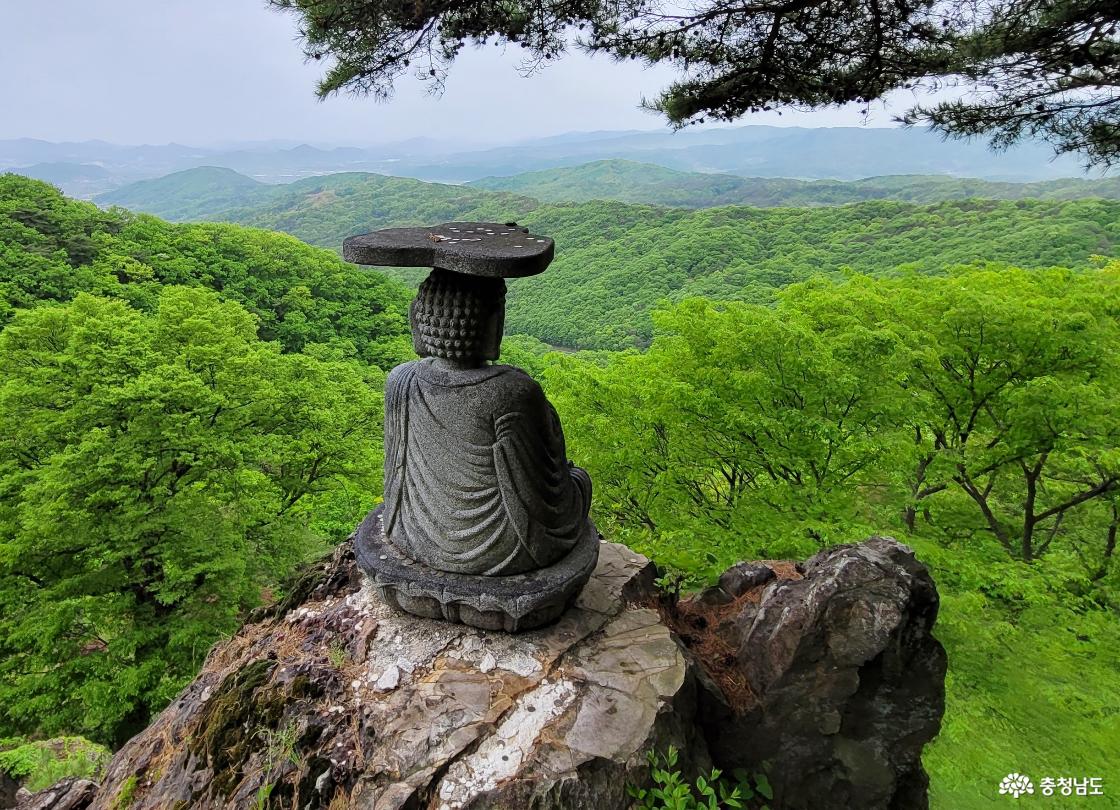 천년고찰 공주시 동혈사의 약사여래불.