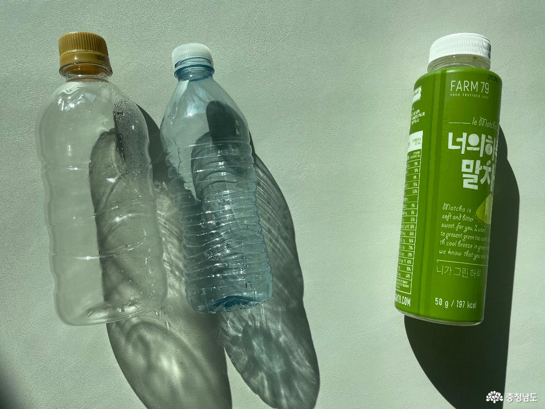 플라스틱 쓰레기구분