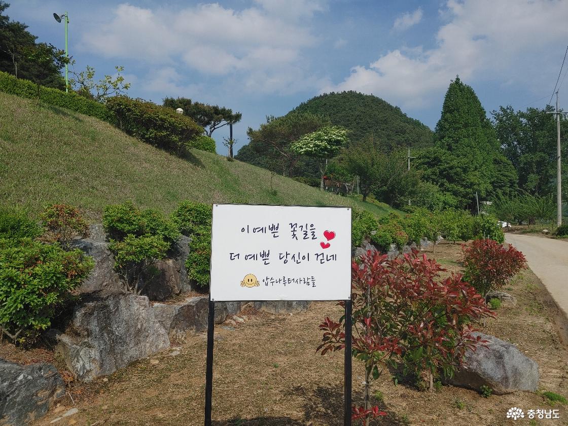 압수마을 트레킹 길