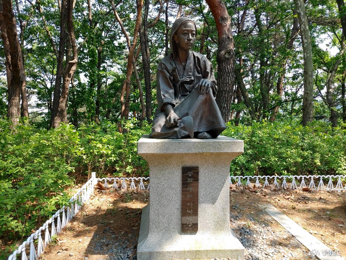 천문대로 올라가는 길