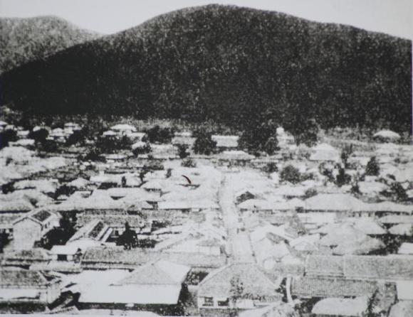 1931년대 공주의 전경. <사진출처 : 충청남도 개도 100년사>