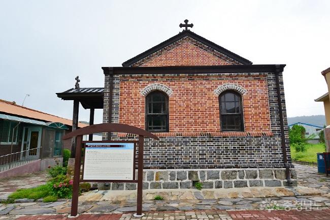 부여 최초의 성당, 부여금사리 성당 사진