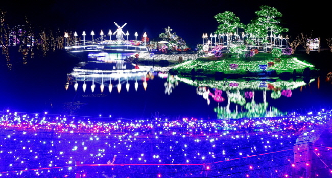 화려한 빛들의 향연! 2014 태안 빛축제 ‘빛의 도시’로 도약