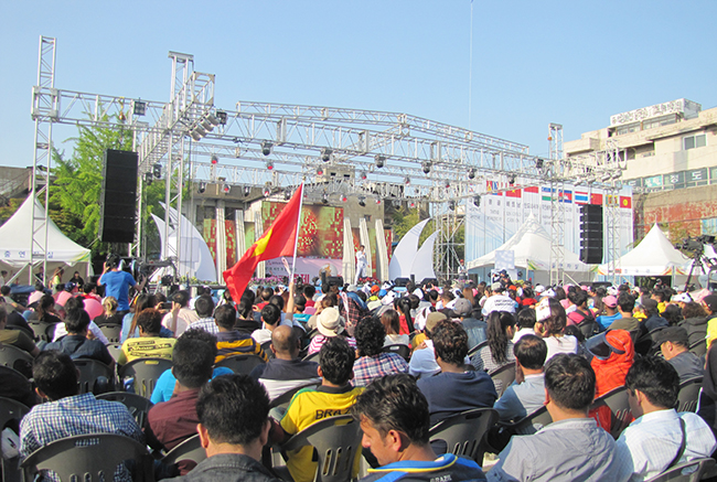 Foreigners' Festival as an event for conciliation and sharing