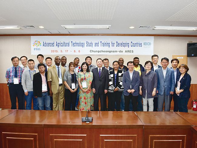 KOICA’s Global Fellowship Program Promoting the advanced agricultural technology of Chungcheongnam-do globally
