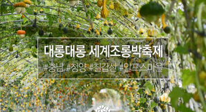 청양 칠갑산 알프스마을 '세계조롱박축제'