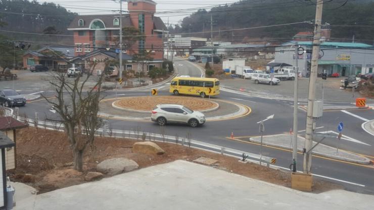 태안 원북 반계삼거리 ‘숨통’… 교통사고 위험성도 대폭 감소 기대