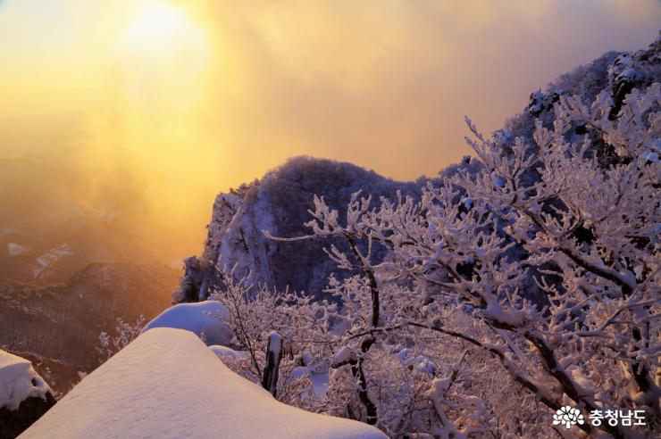 아름다운 ‘눈의 나라’ 대둔산 사진