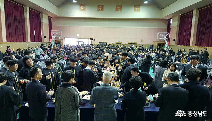 대명중학교, 제49회 졸업식 특별 행사