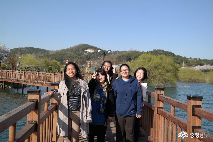 논산 봄 산책 명소, 탑정호 수변생태공원