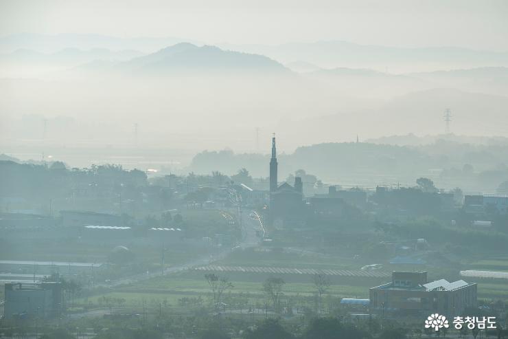 내포신도시의 싱그러운 아침 사진