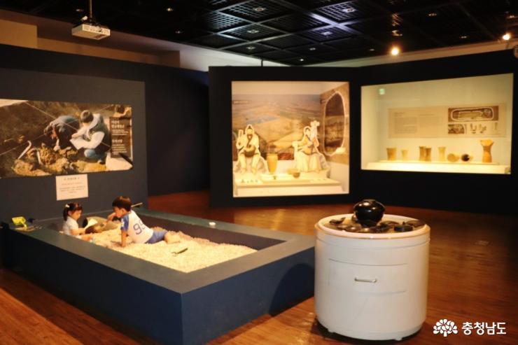 천안박물관 유적,유물 어린이 발굴존