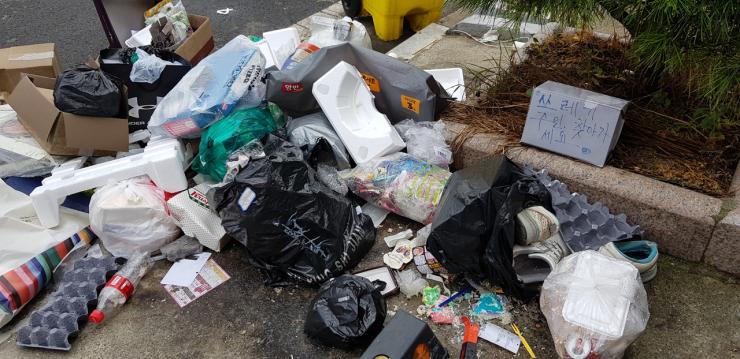 지금 태안읍 원룸촌은 외국인들과의 ‘쓰레기 전쟁’