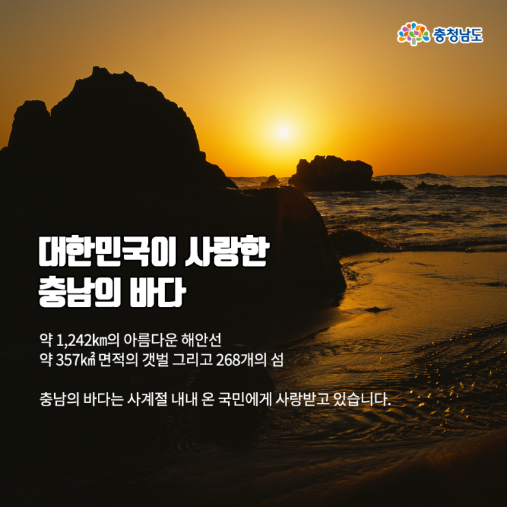 대한민국이 사랑한 충남의 바다