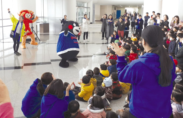 충남도청 찾은 ‘구마몬’