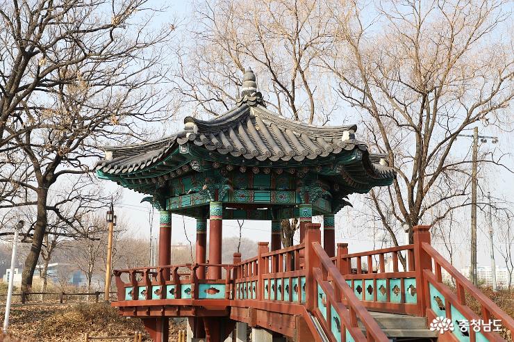 천안1경, 천안 삼거리공원 겨울 풍경 사진