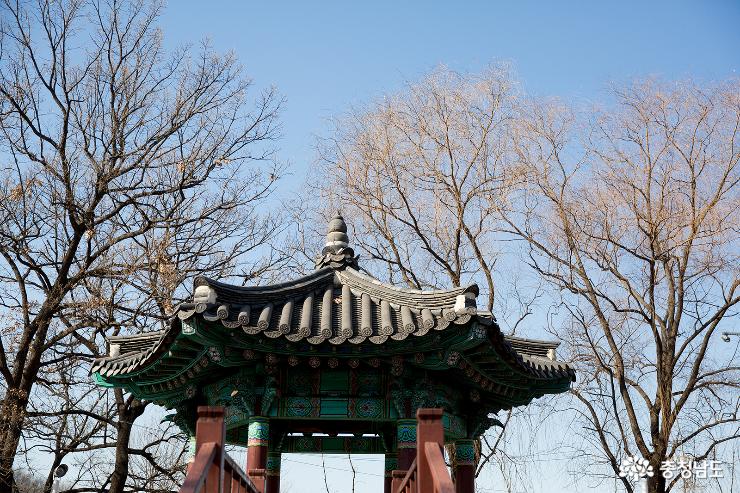 천안삼거리공원의 겨울 사진