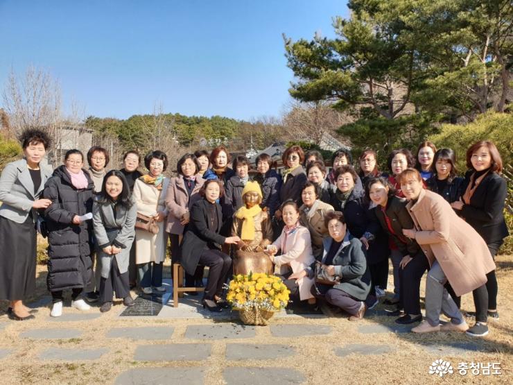 평화의 소녀상 건립 3주년 기념행사 개최