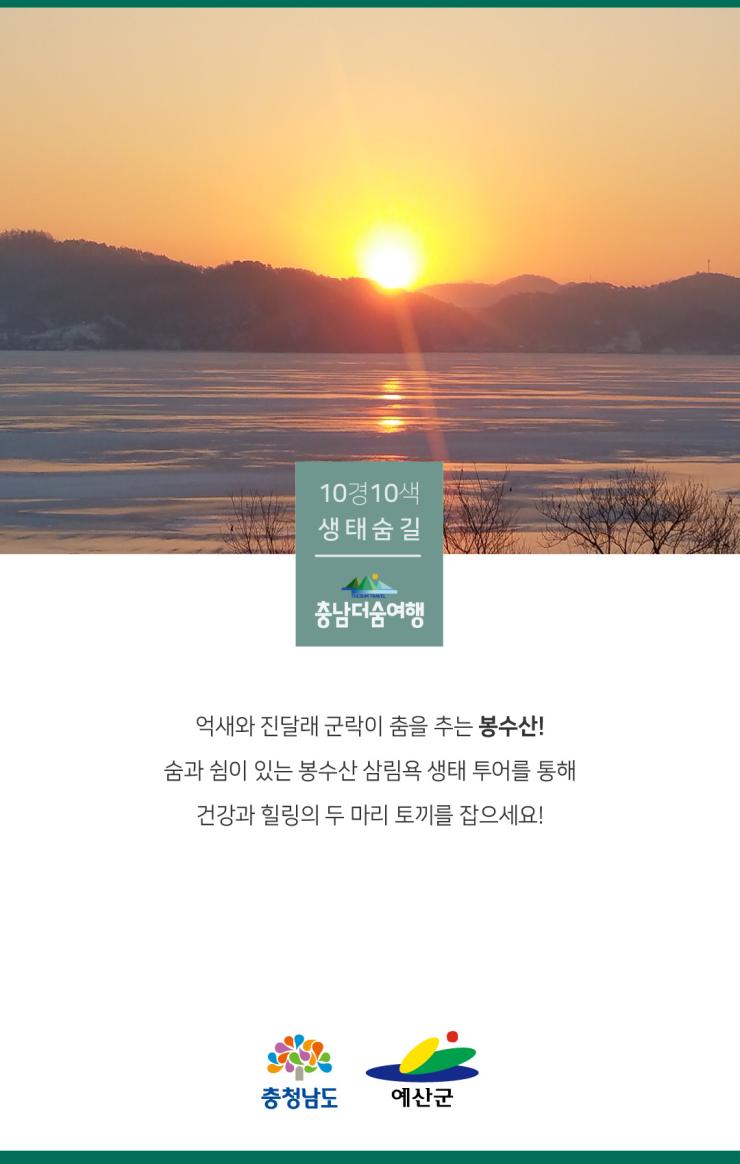 충남더숨여행-예산 봉수산휴양림 마무리