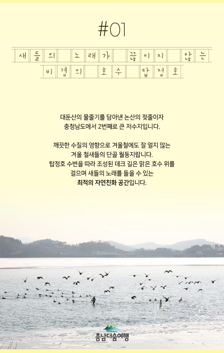 충남더숨여행-논산 탑정호 비경의 호수