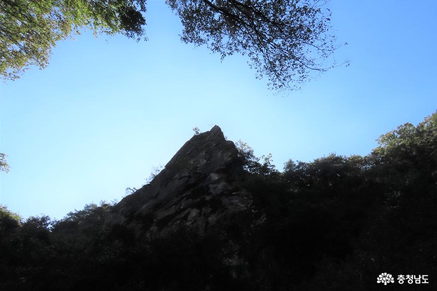 대둔산 도립공원 탐방로 3대 볼거리 : 선녀폭포,  수락폭포, 고깔바위