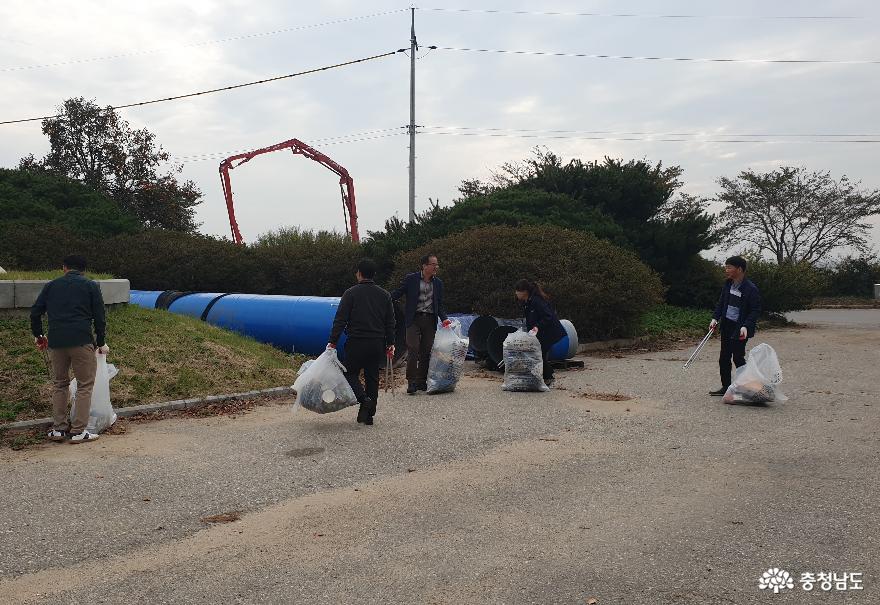 아산시 안전총괄과, 자매결연마을 대청소 실시 1