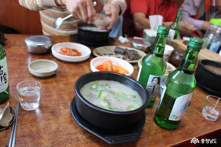 순대국밥도 별미입니다