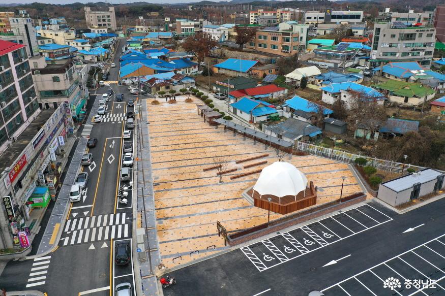 송악읍 기지시 장옥, 다목적 광장으로 변신 1