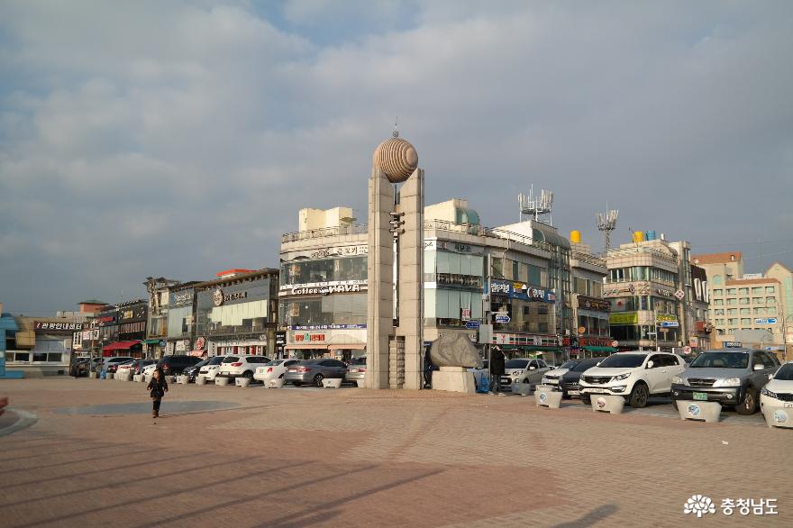 대천해수욕장 시민탑 광장