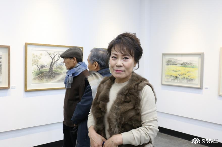 김윤숙 화가, 늘꿈 갤러리 개관 1
