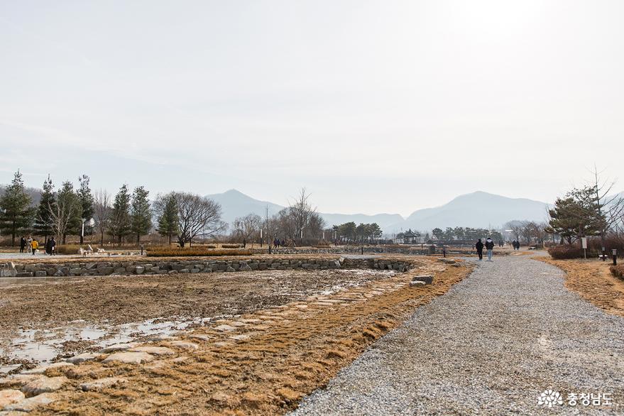 자연경관이 수려한 아산 신정호의 겨울 사진