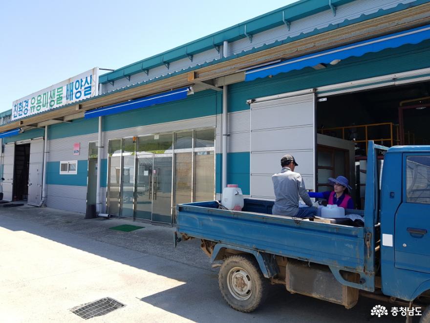 청양군, 농경지에 힘주는 친환경유용미생물 공급 1