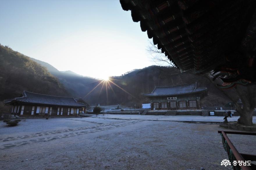 겨울산사여행논산쌍계사에서맞은아침 3