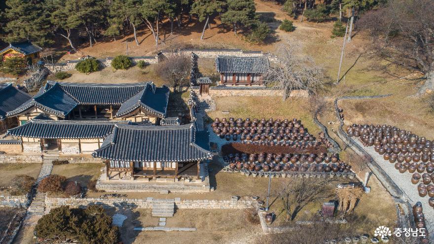명재고택 전경