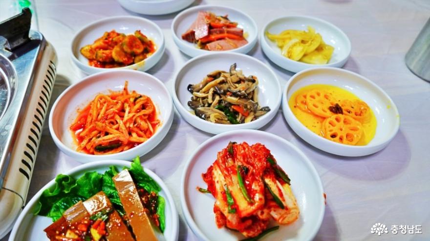 충청남도 지역먹거리 미더유 맛집 홍성 소리골 사진