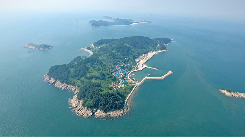녹도 전경