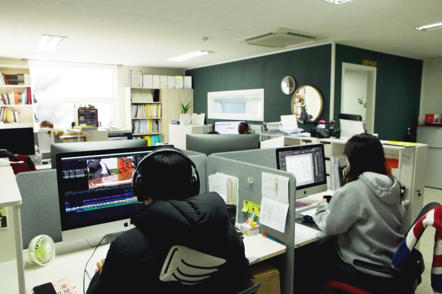로컬스토리 사내 전경