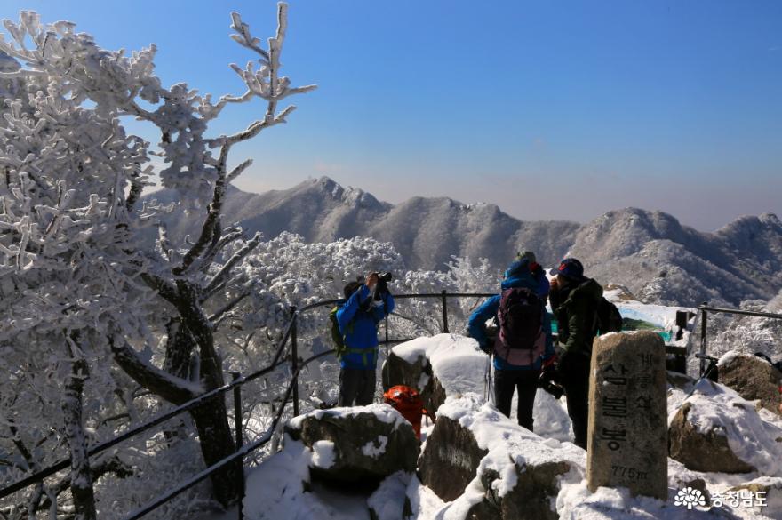 삼불봉 정상