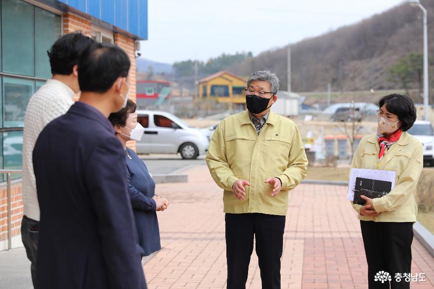 류재승 계룡시 부시장, 코로나19 취약시설 현장 점검 1