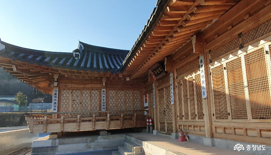 목음창호전수관 2층 전시장.