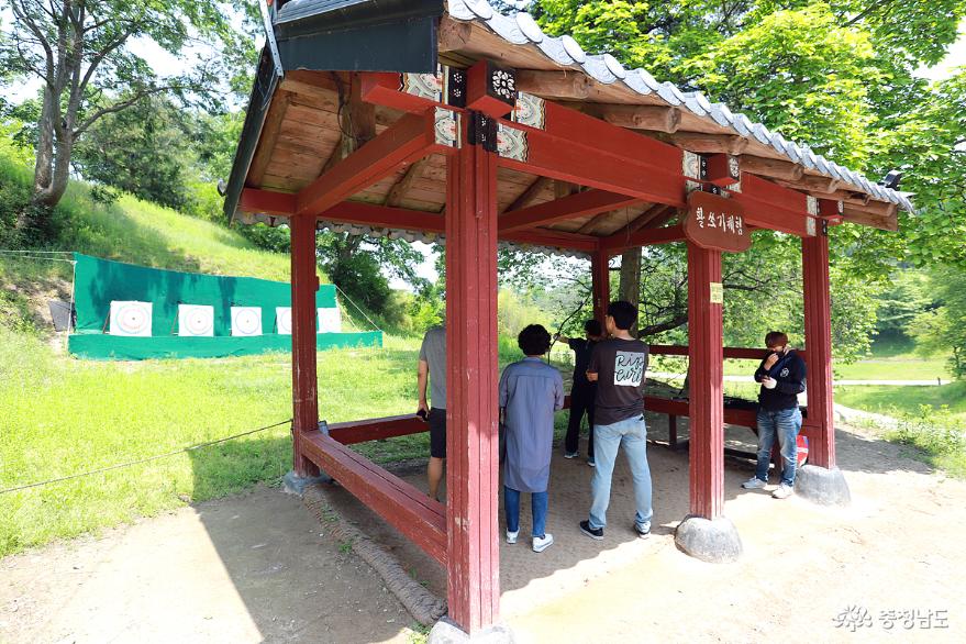 웅진성 수문병 교대식의 '위엄'과 절제미 사진