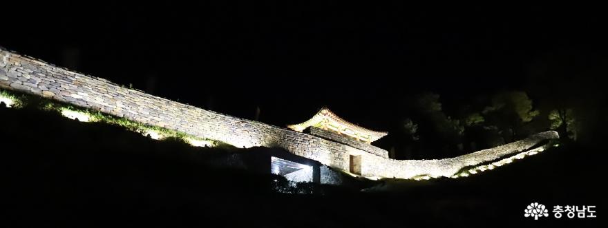 경관조명으로 만나는 세계문화유산 '공산성' 사진