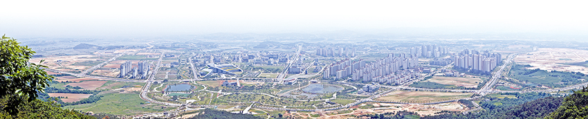 내포신도시 전경