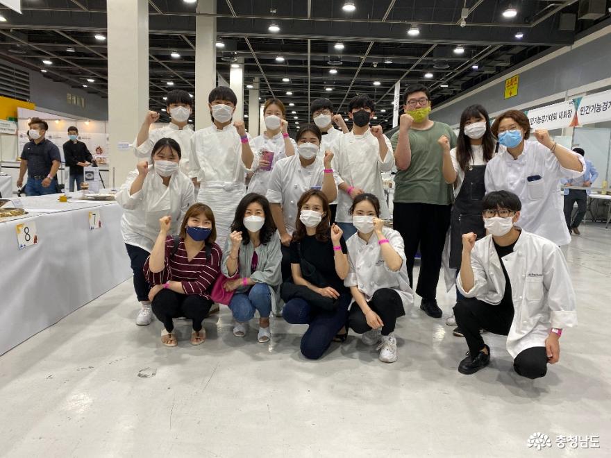 충남도립대 호텔조리학과, 대한민국국제요리대회 전원 수상 1