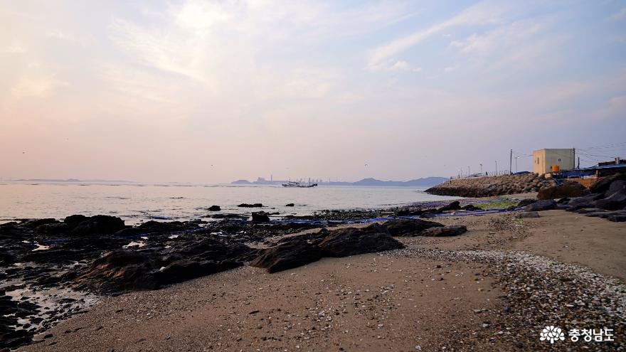 충남 가볼만한곳 일몰 명소 대천항 석양 사진