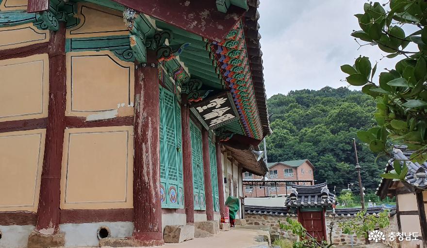 아산향교 명륜당.