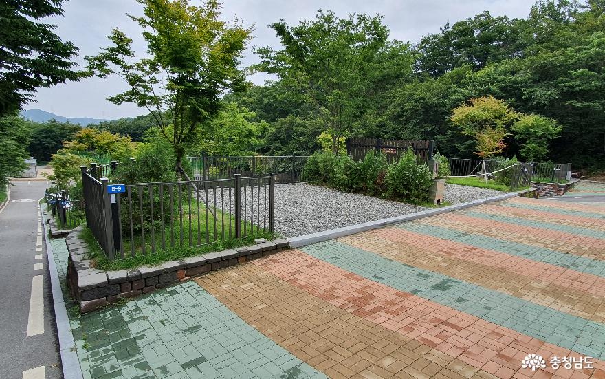 영인산 자연휴양림 캠핑장 B지구 자동차테크 2.