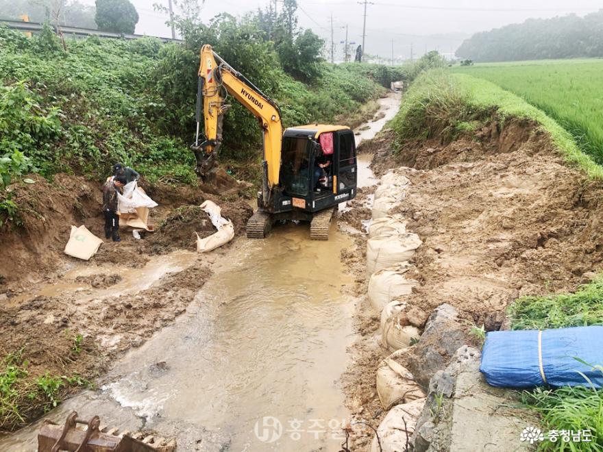 홍성 폭우피해 ‘유비무환’이 줄였다