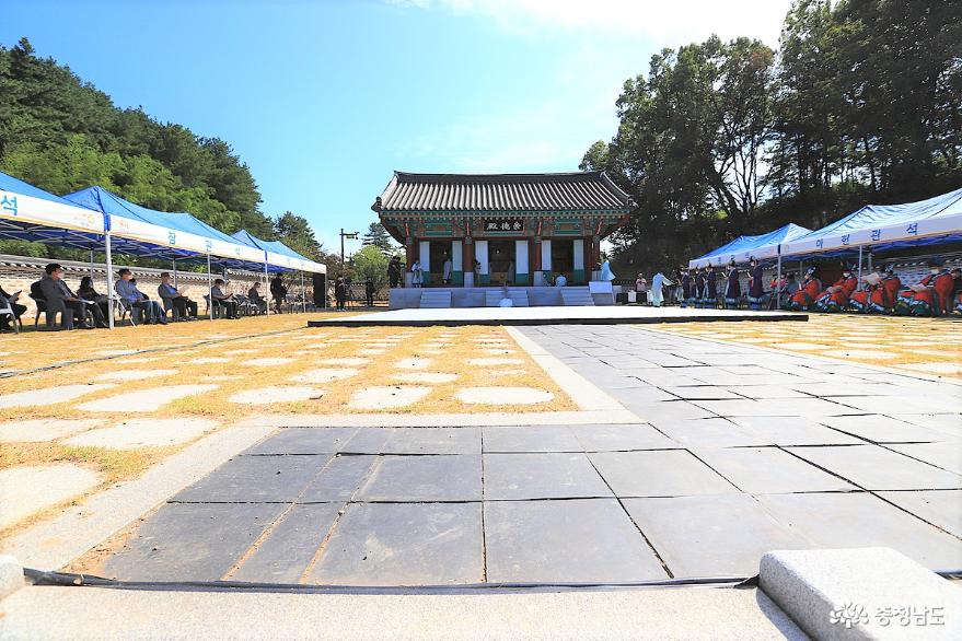 백제문화제 5대왕 추모제 현장스케치 사진