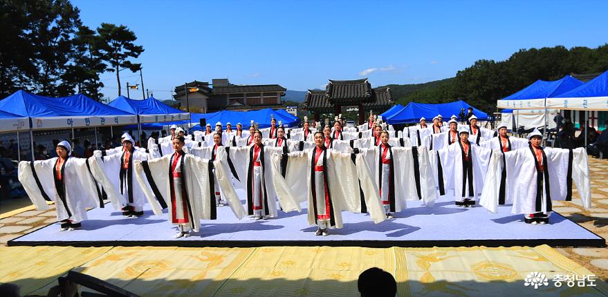백제문화제 5대왕 추모제 현장스케치 사진